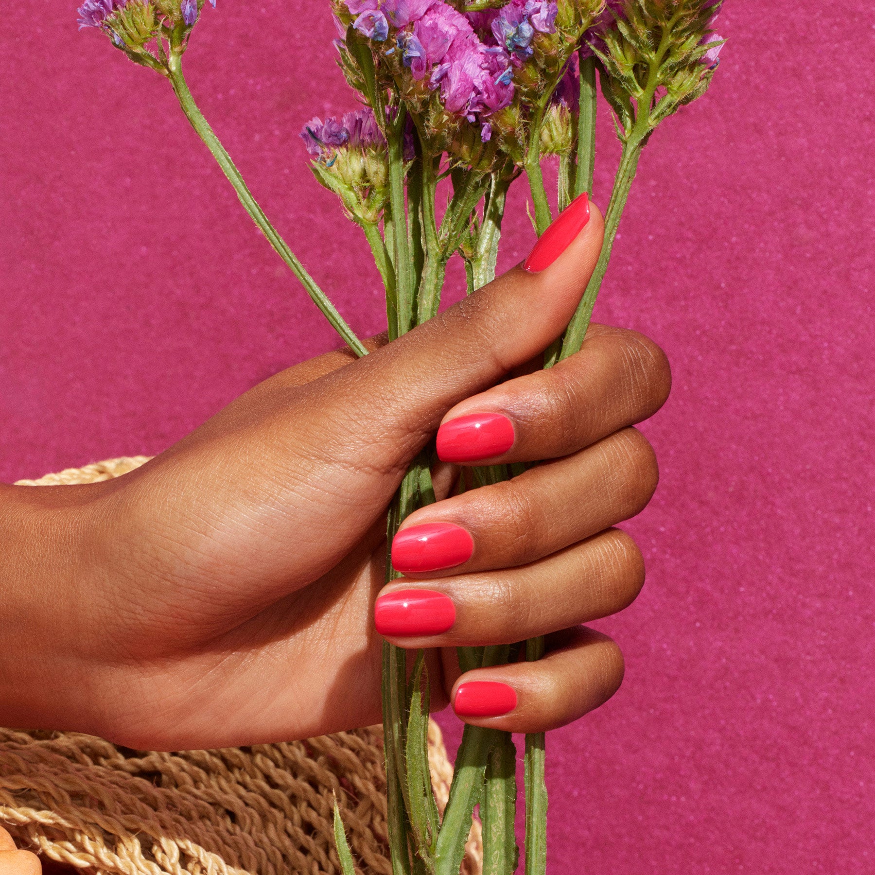 Manucurist Green Flash Bougainvillea vernis semi-permanent rouge opaque