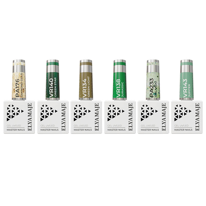 Elyamaje coffret Green vernis semi-permanent édition limitée