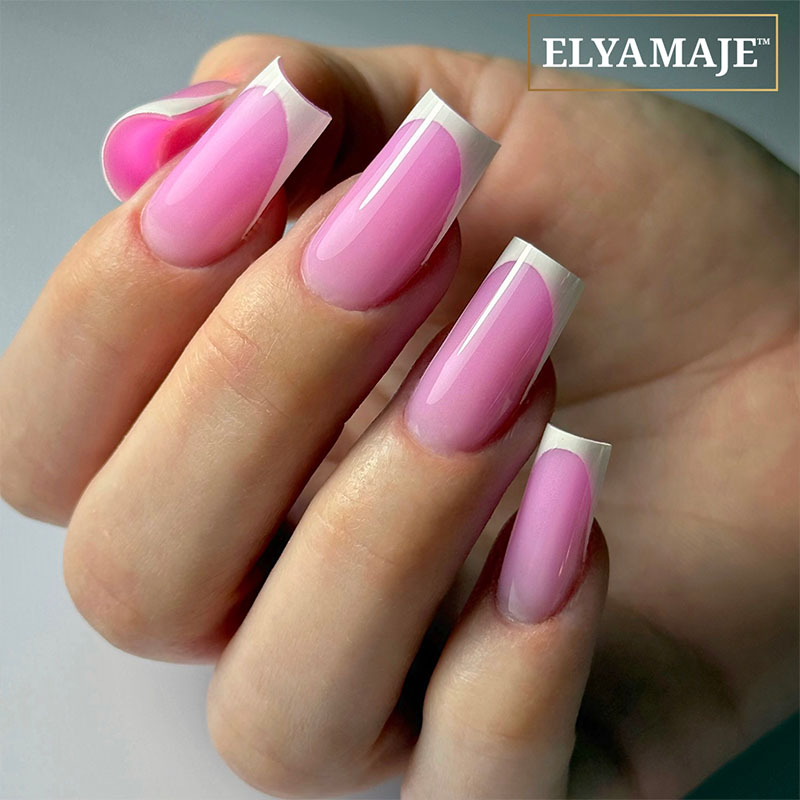 ELYAMAJE Acrypop Barbie Pink n°10 gel UV rose flexible