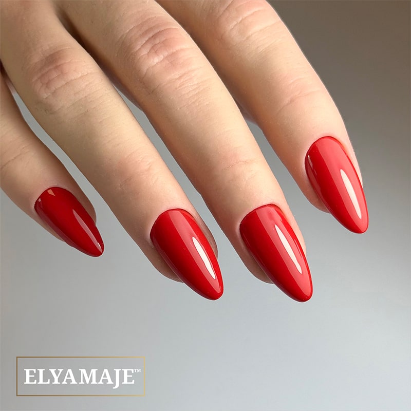 Elyamaje Vernis semi-permanent N°61 Red Sun rouge intense