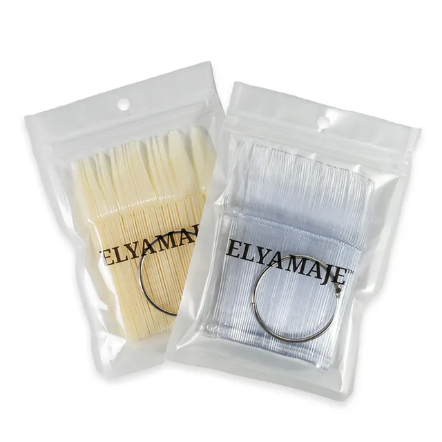 Elyamaje nuancier tips anneau stiletto 50 pcs