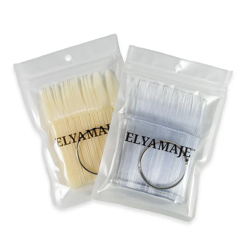 Elyamaje nuancier tips anneau stiletto 50 pcs