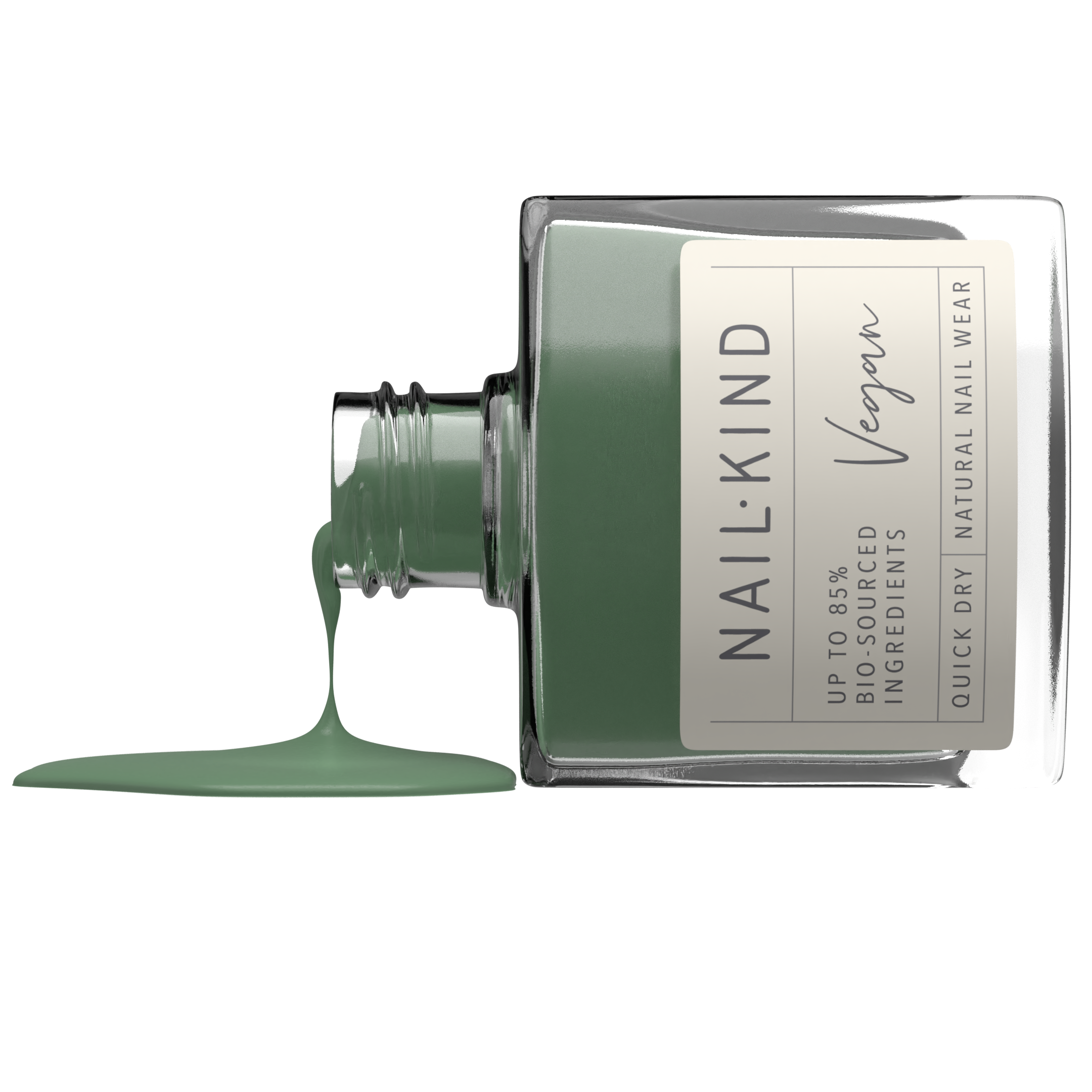 NAIL KIND The Colour Squad GREEN DAZE vernis vert forêt