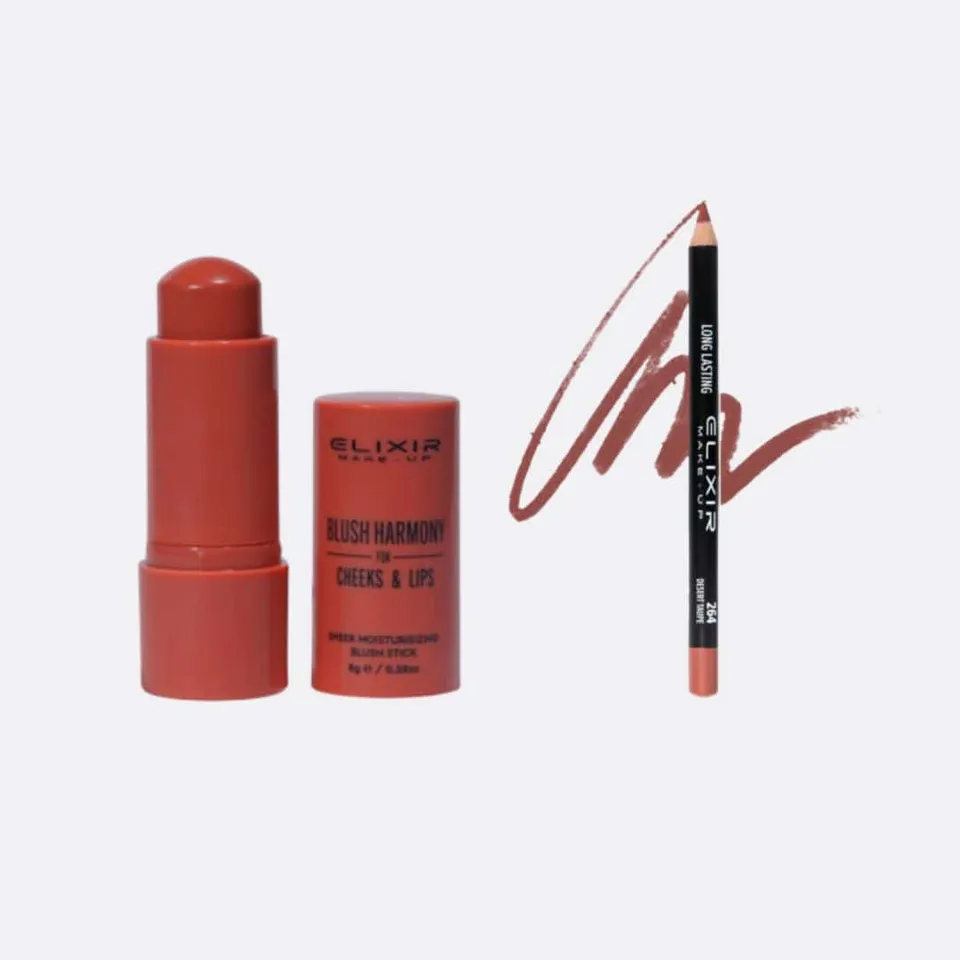 Élixir Lip Combo Mars combo lèvres et joues 2 en 1