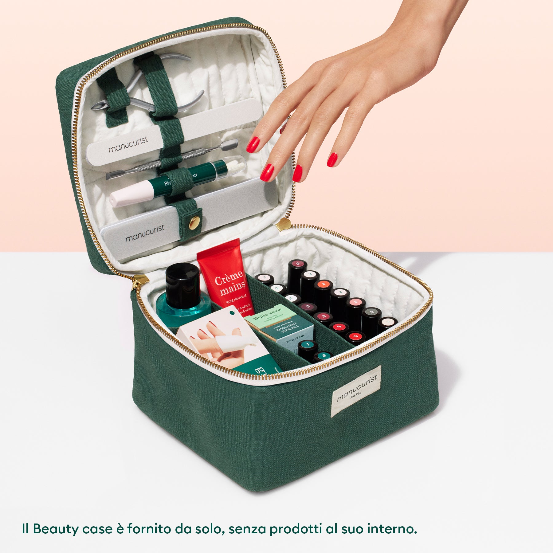 Manucurist Vanity trousse rangement 18 vernis compartiments