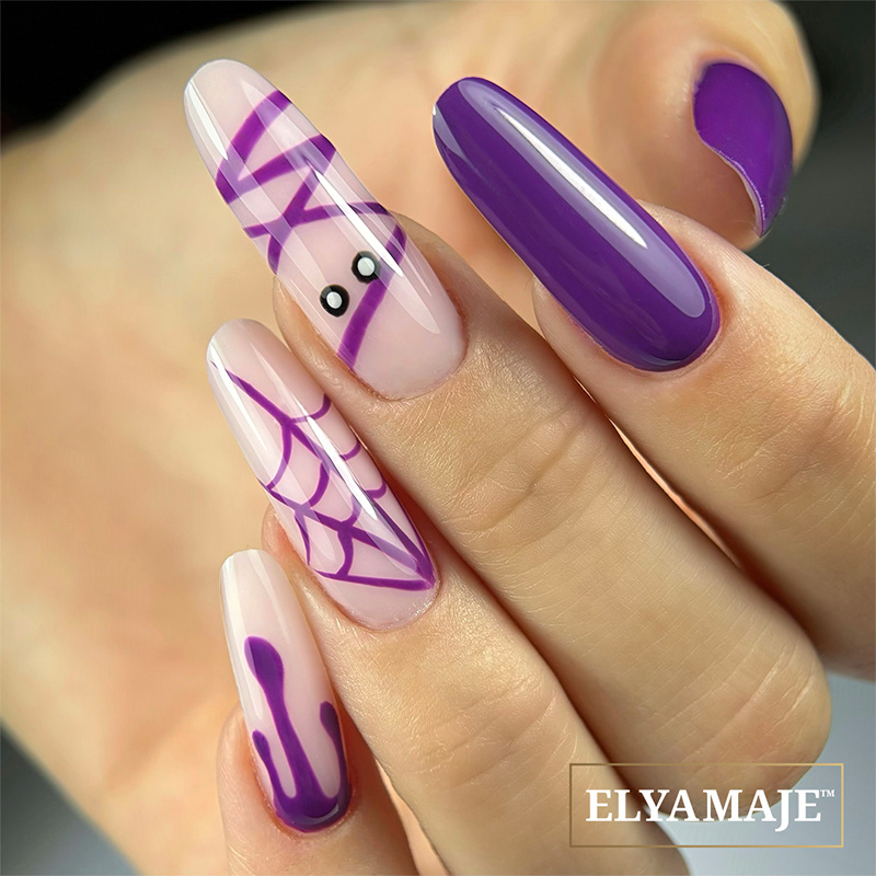Elyamaje N°114 Purple Pastel vernis semi-permanent pastel