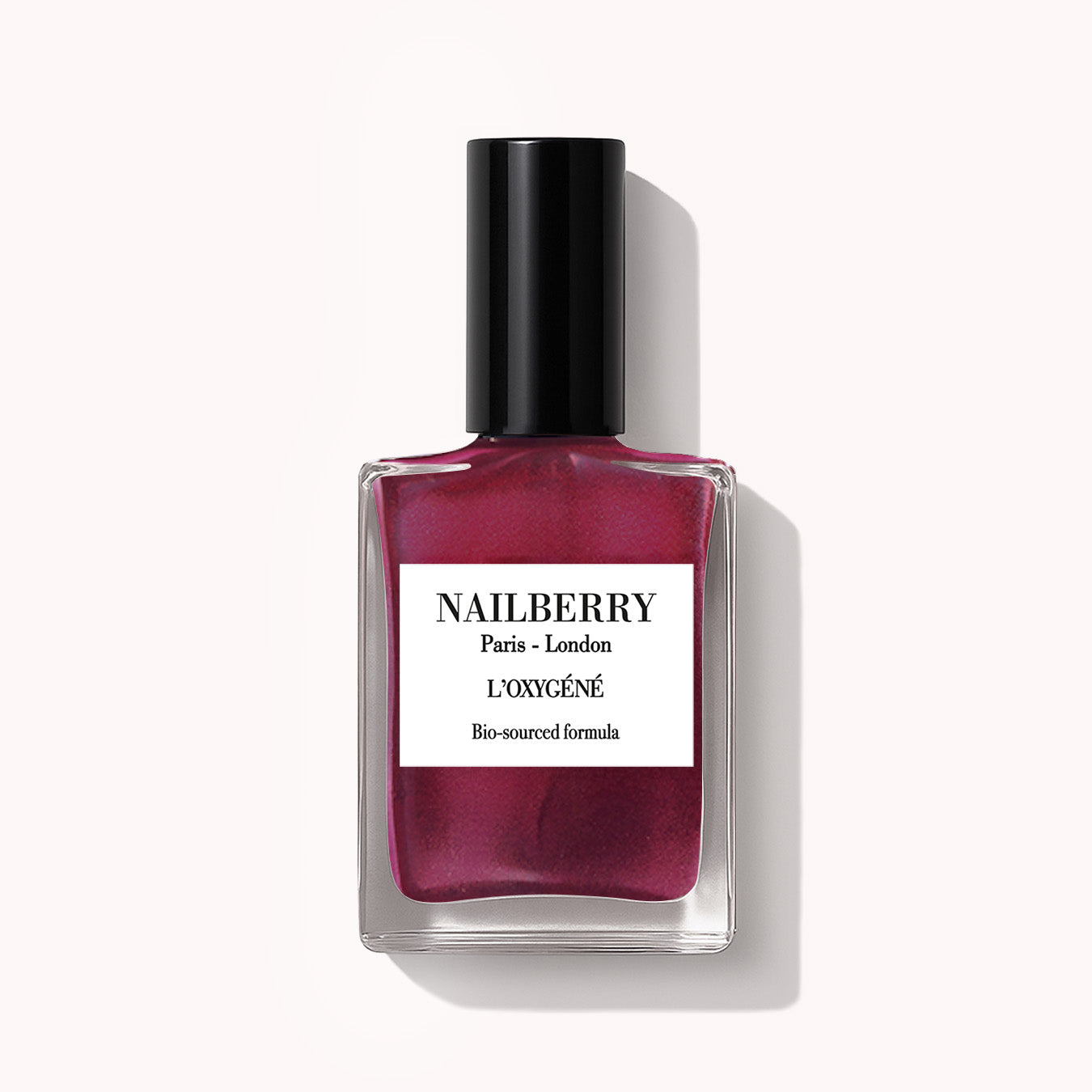 Nailberry L'oxygéné Mystique Red vernis 14 ml bordeaux