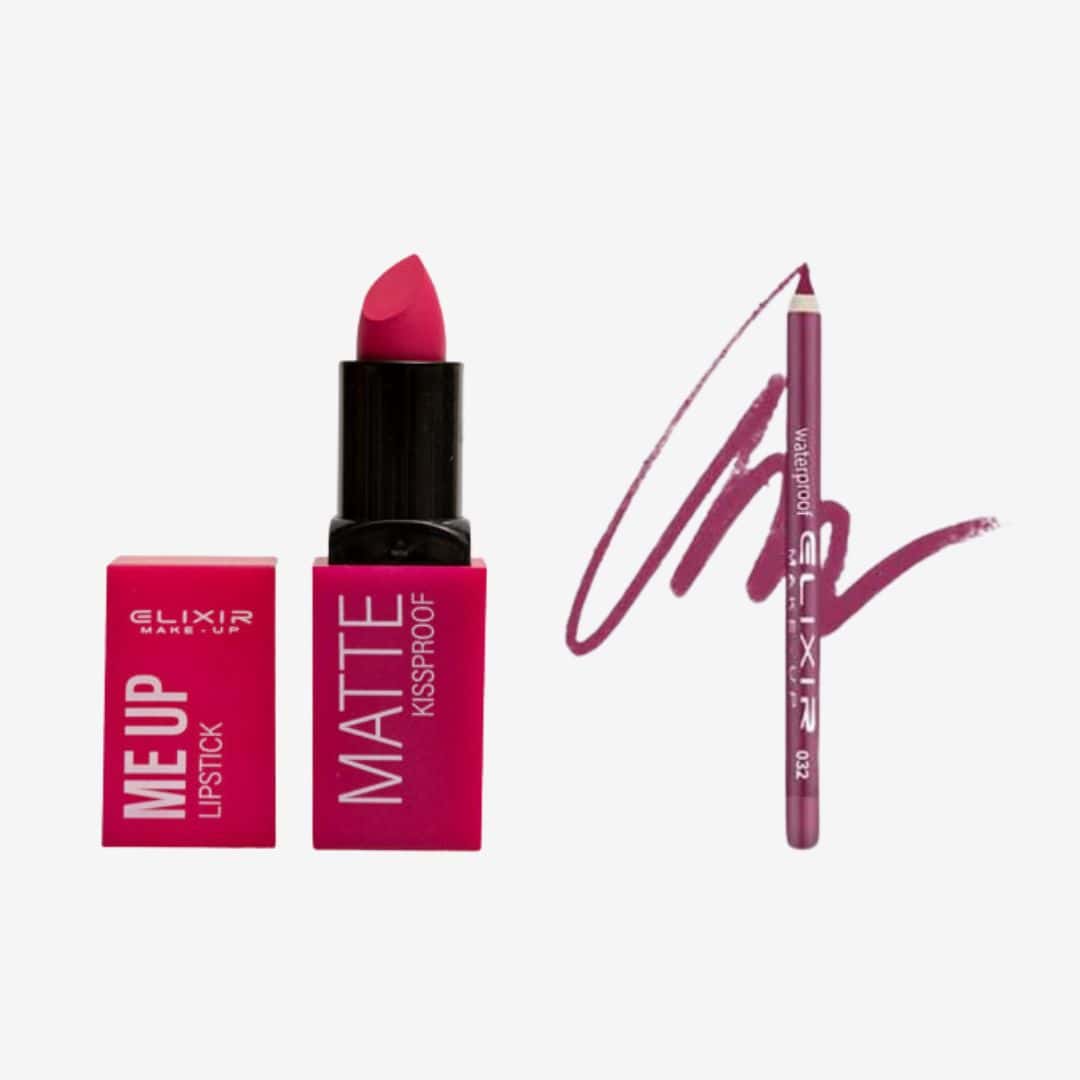Élixir Kissproof combo lèvres Samothraki rouge rosé mat