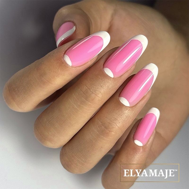 Elyamaje Fuchsia Flame n°10 Color Creamy Gel construction UV LED