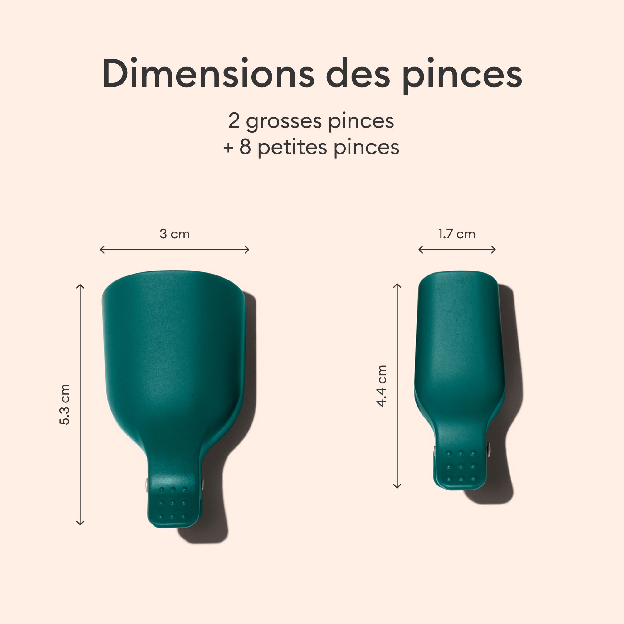 Manucurist pinces retrait pieds semi-permanent x10
