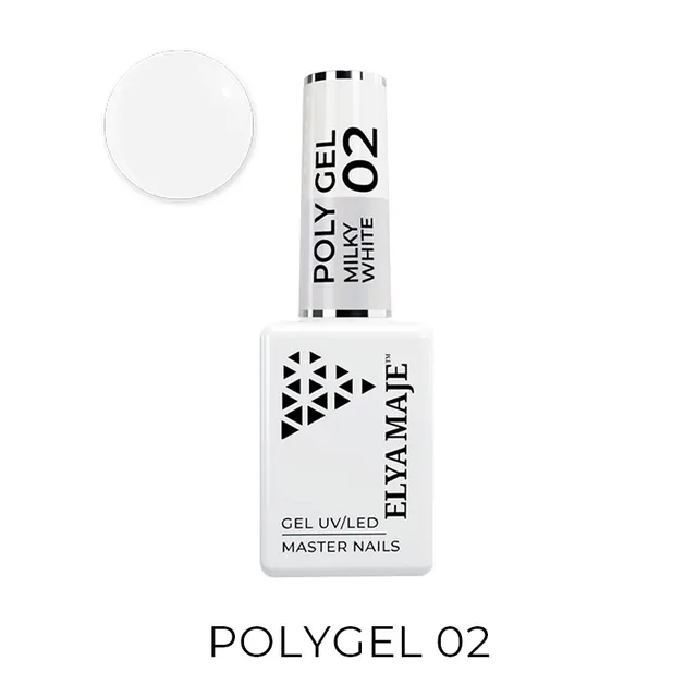 Elyamaje Polygel Liquide Milky White n°2 gel blanc
