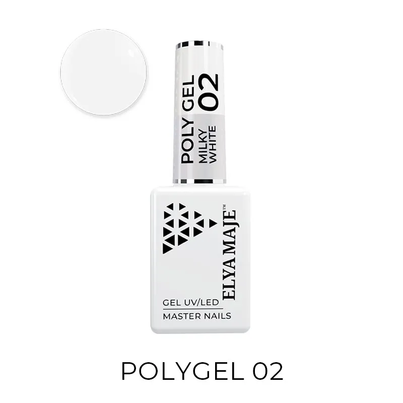 Elyamaje Polygel Liquide Milky White n°2 gel blanc