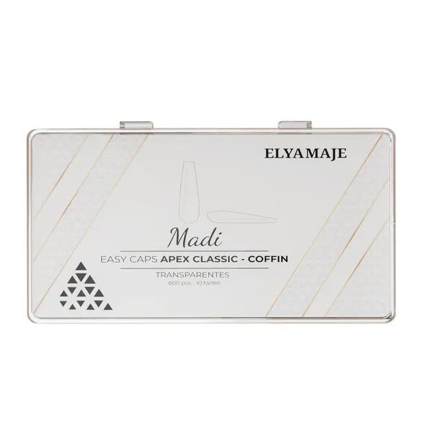 Elyamaje Easy Caps Madi capsules coffin medium transparentes