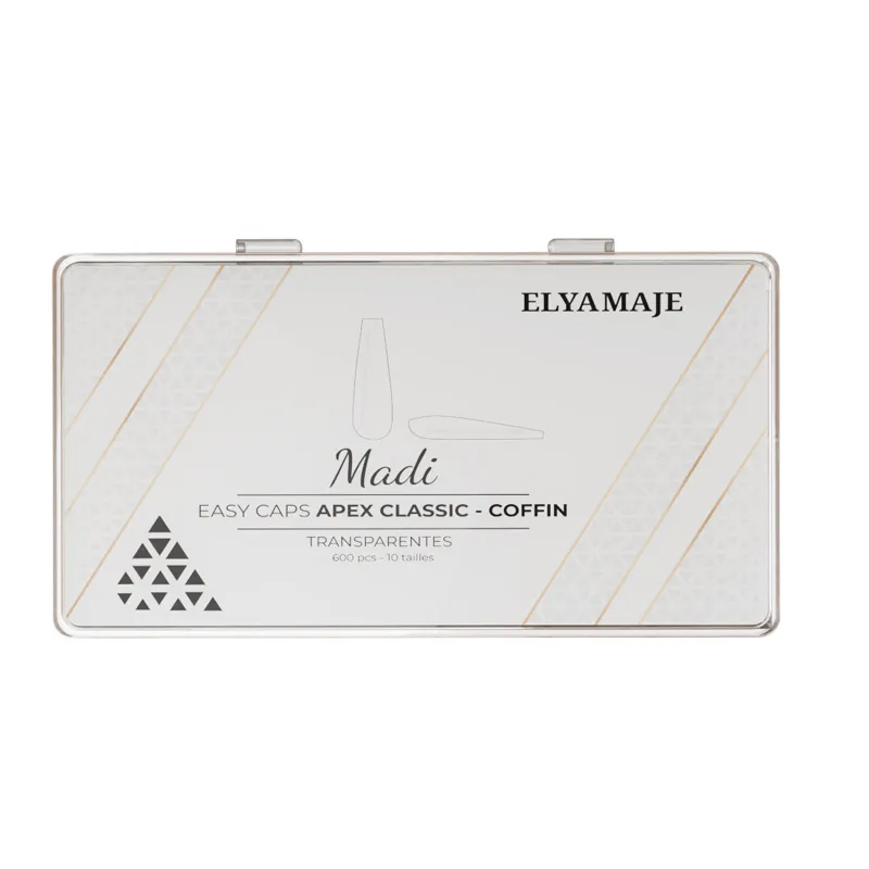 Elyamaje Easy Caps Madi capsules coffin medium transparentes