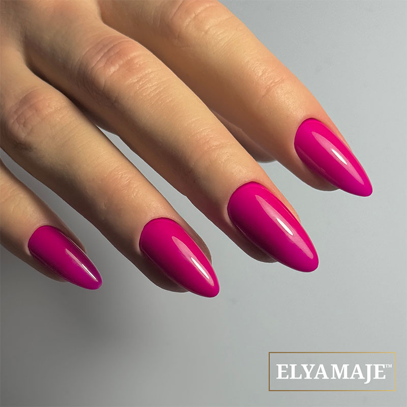 Elyamaje N°192 Dahlia vernis semi-permanent couvrant
