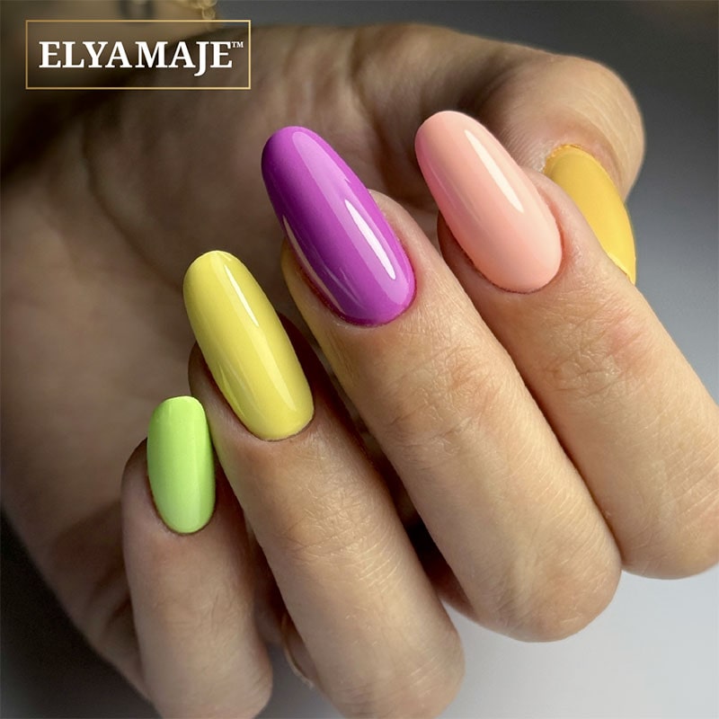 ElyaMaje Coffret Sorbet vernis semi-permanent pastel
