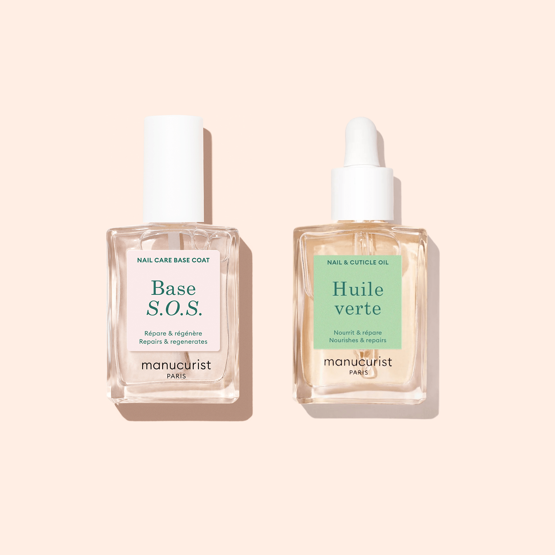 Manucurist S.O.S Rescue Duo kit soin ongles abîmés