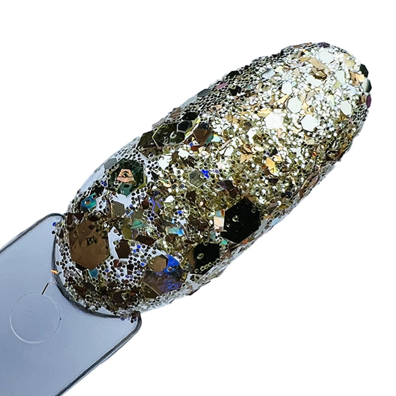 Elyamaje Crystal 4 paillettes ongle irisées