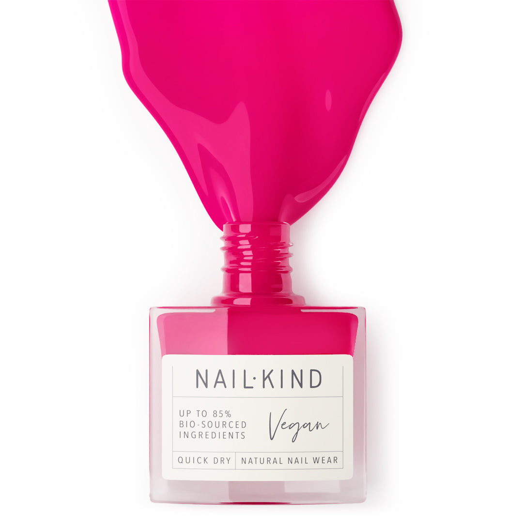 NAIL KIND The Colour Squad Own It! vernis à ongles rose fuchsia