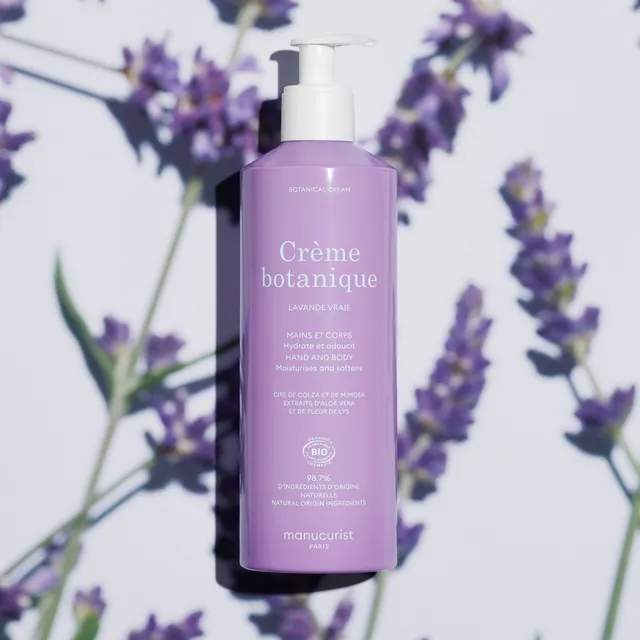 Manucurist Crème botanique Lavande Vraie crème mains 500ml