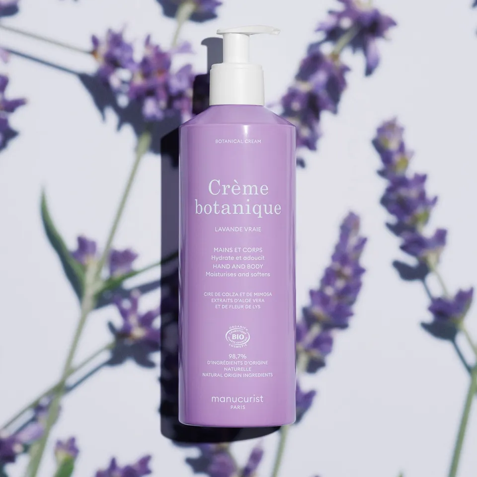 Manucurist Crème botanique Lavande Vraie crème mains 500ml
