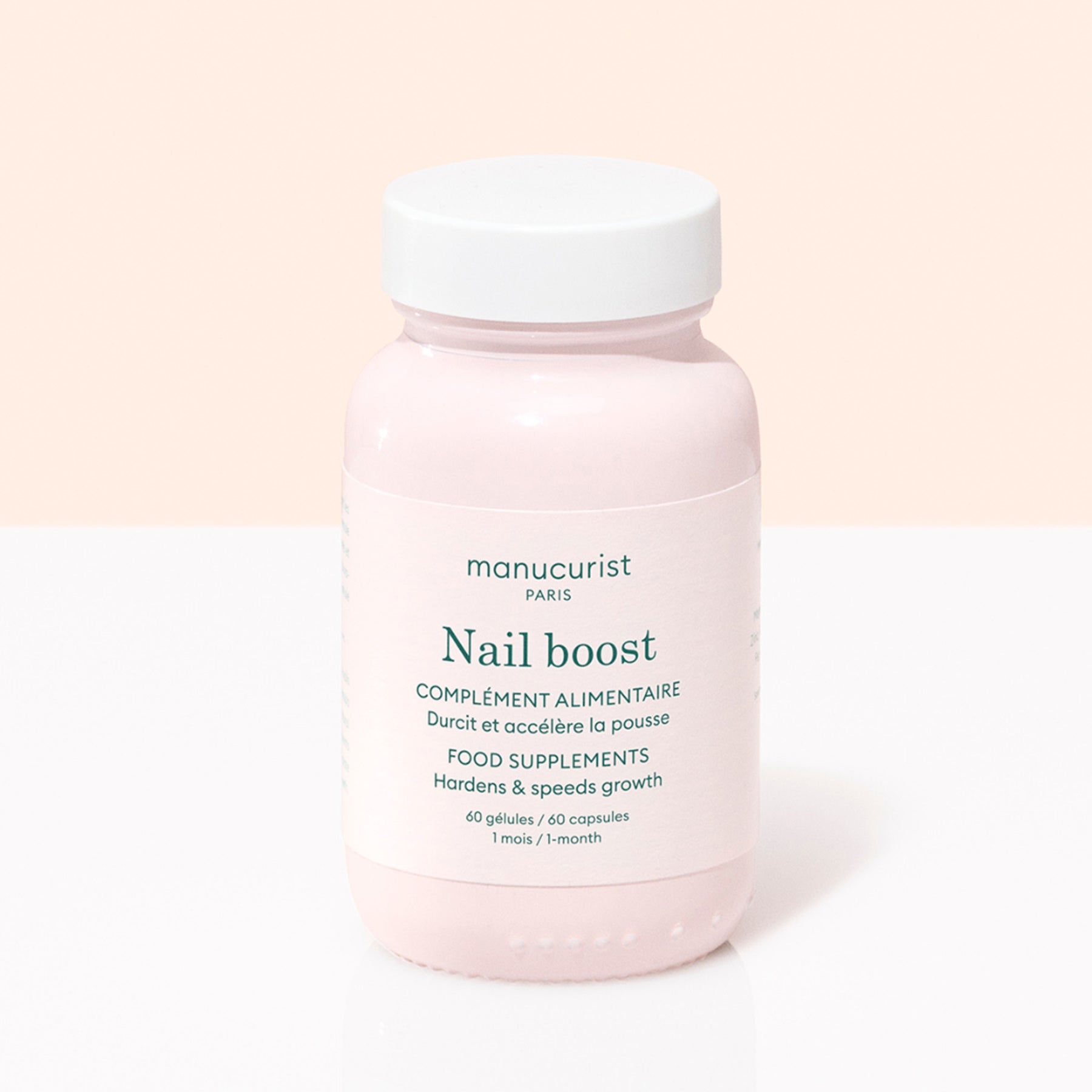 Manucurist Nail Boost gélules ongles cure 1 mois fortifiant
