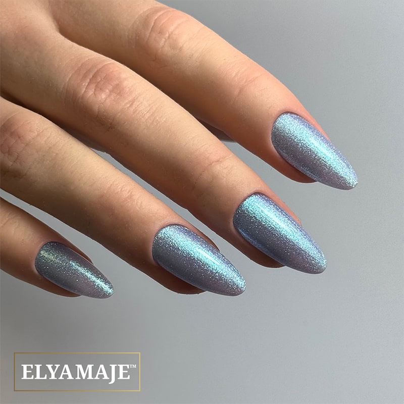Elyamaje N°269 Océane vernis semi-permanent pailleté