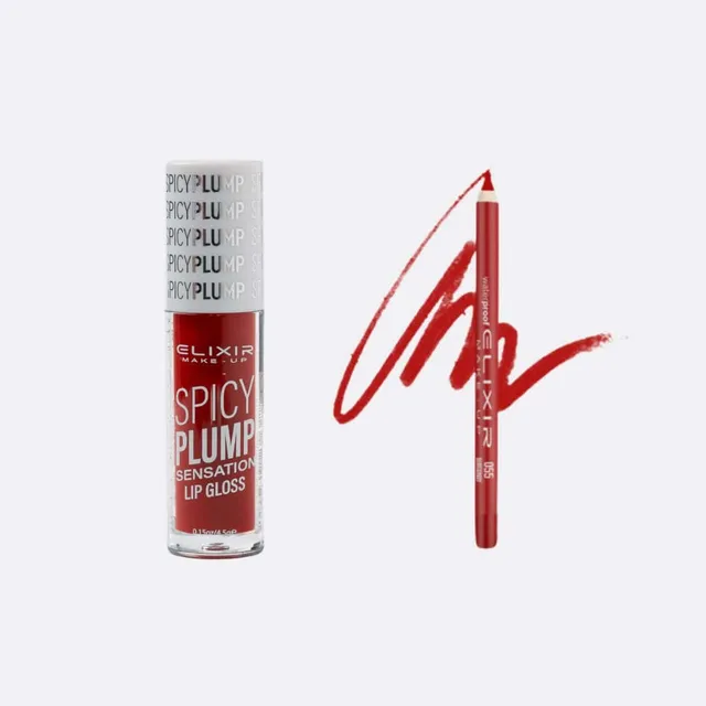 Élixir Spicy Plump Combo Red Pepper gloss repulpant