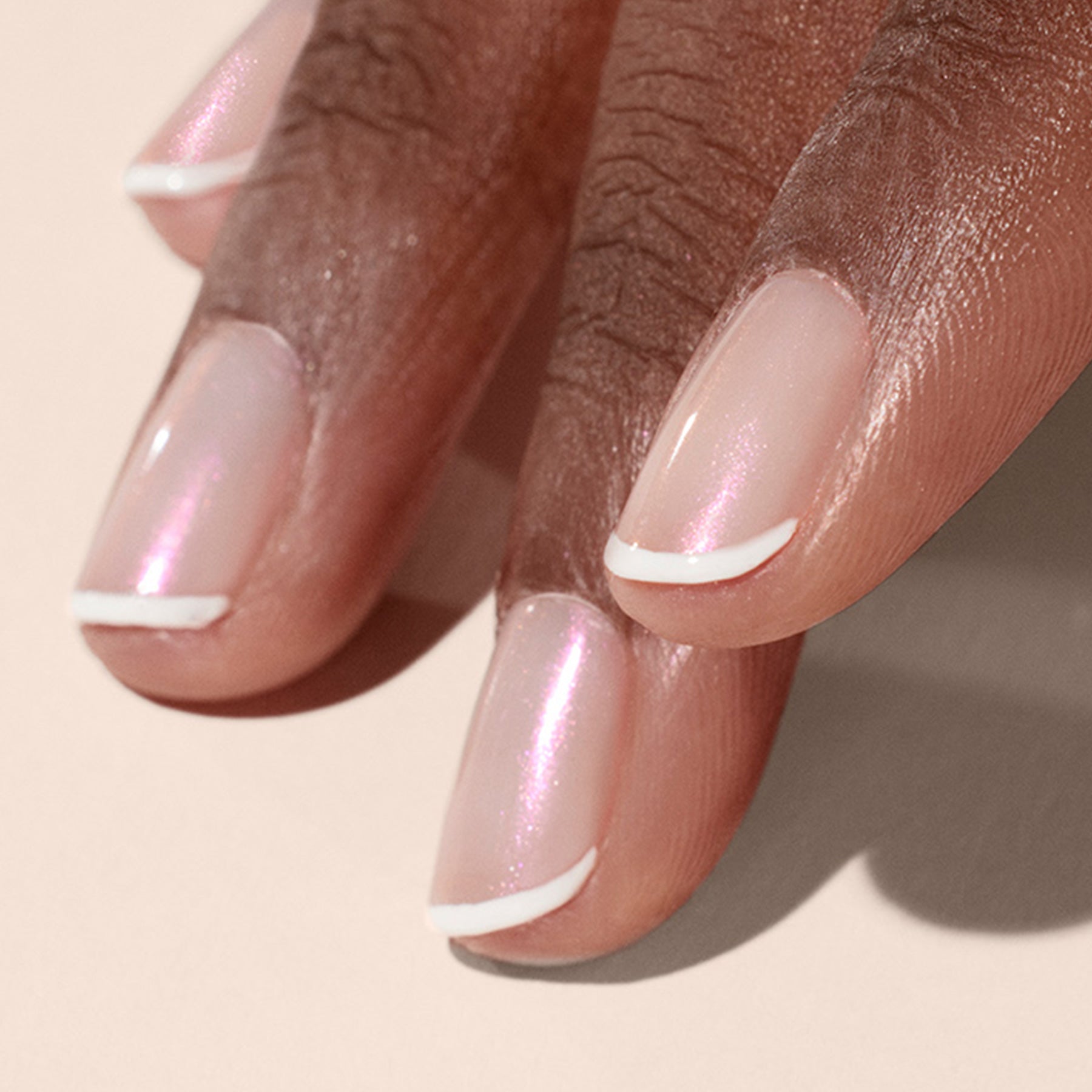 Manucurist Pink Glazed poudre nail art effet nacré