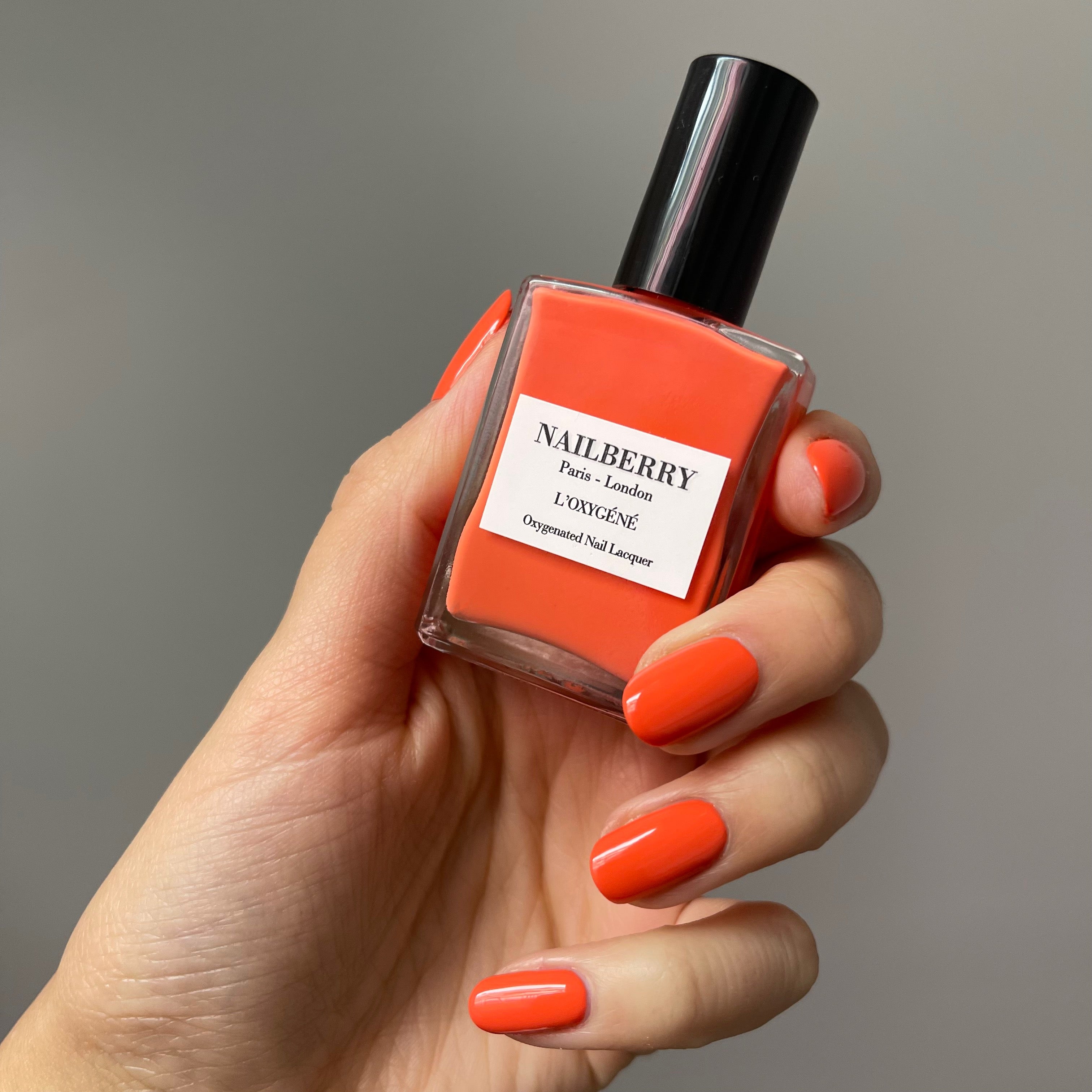Nailberry L'oxygéné Decadence vernis 14ml orange