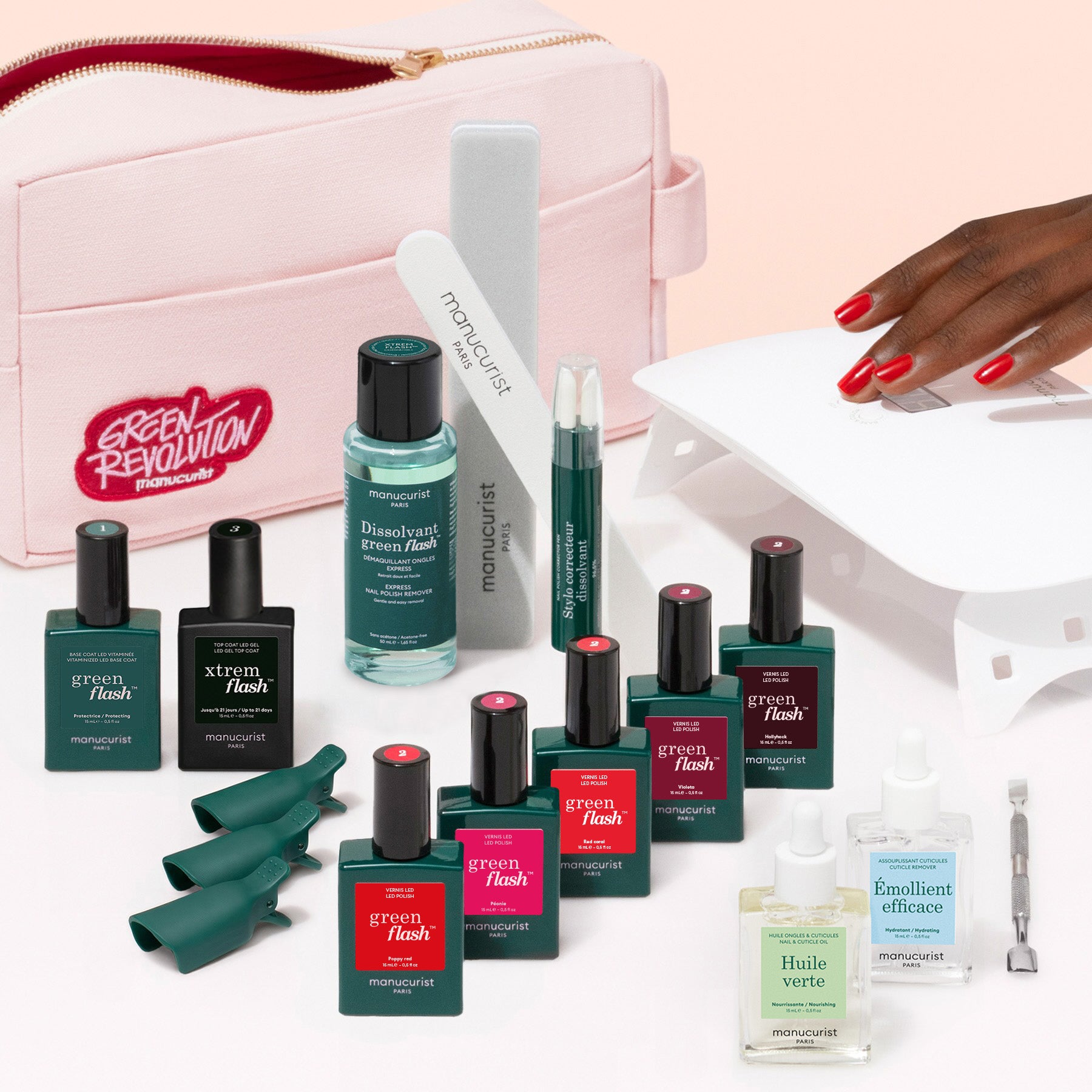 Manucurist Green Flash Super Addict kit complet