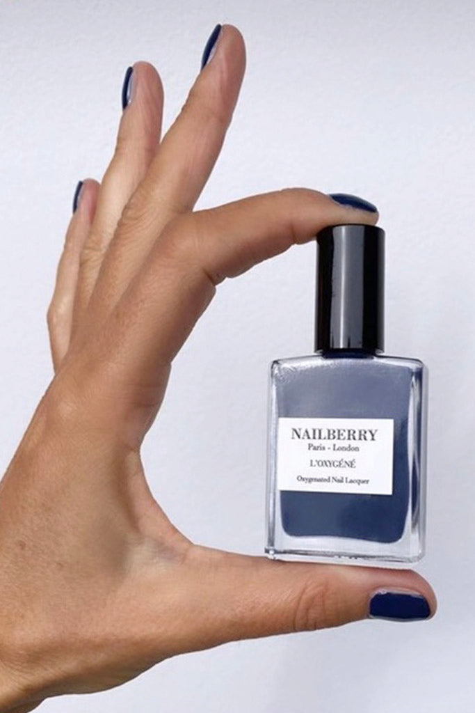 Nailberry Number 69 vernis 14ml bleu gris opaque