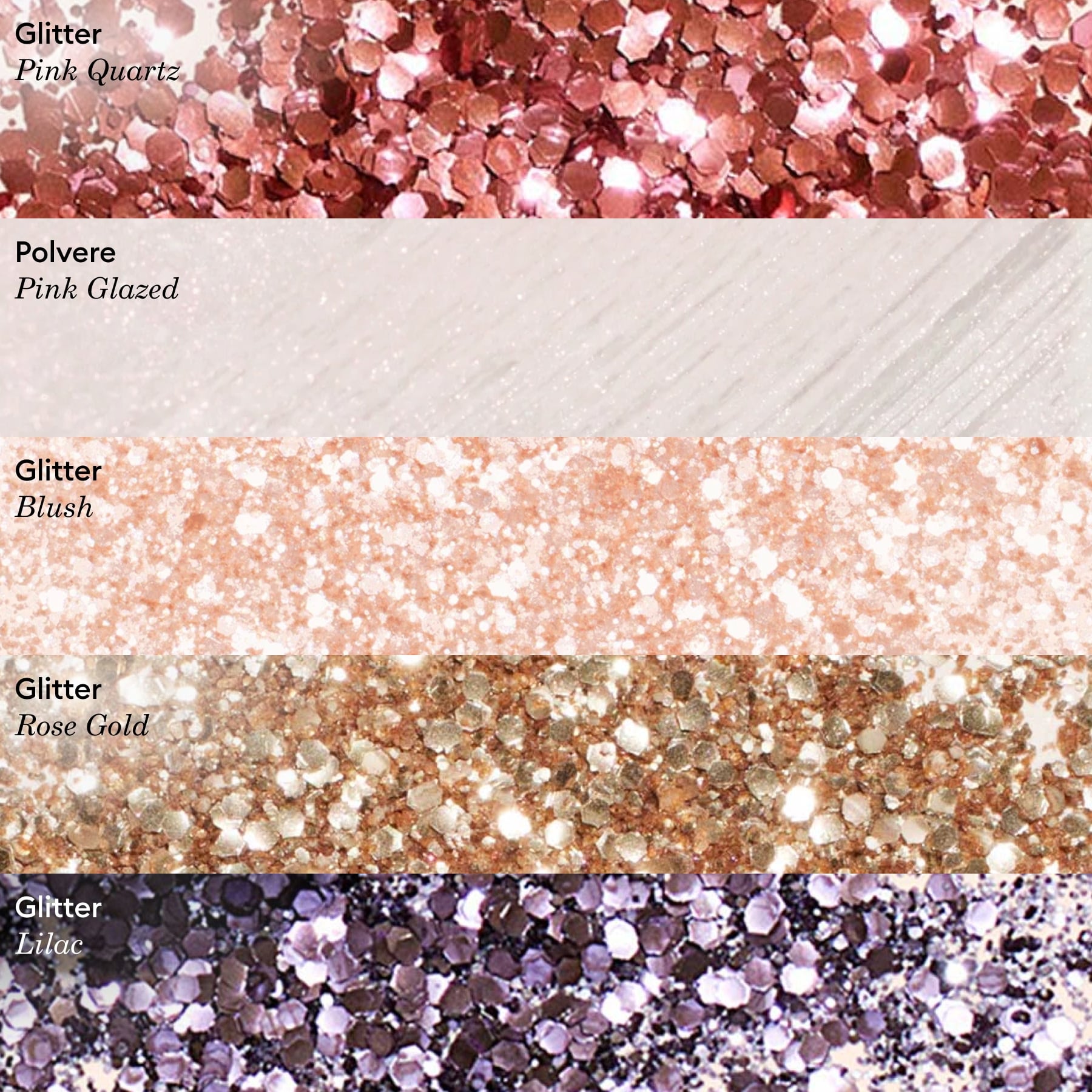 Manucurist Pink Quartz paillettes ongles biodégradables