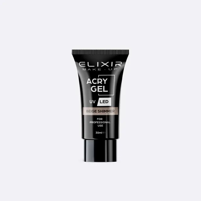 Élixir AcryGel #720 Gel Beige Shimmer 30 g tenue longue