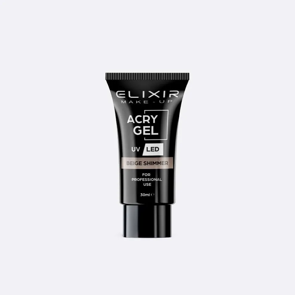 Élixir AcryGel #720 Gel Beige Shimmer 30 g tenue longue