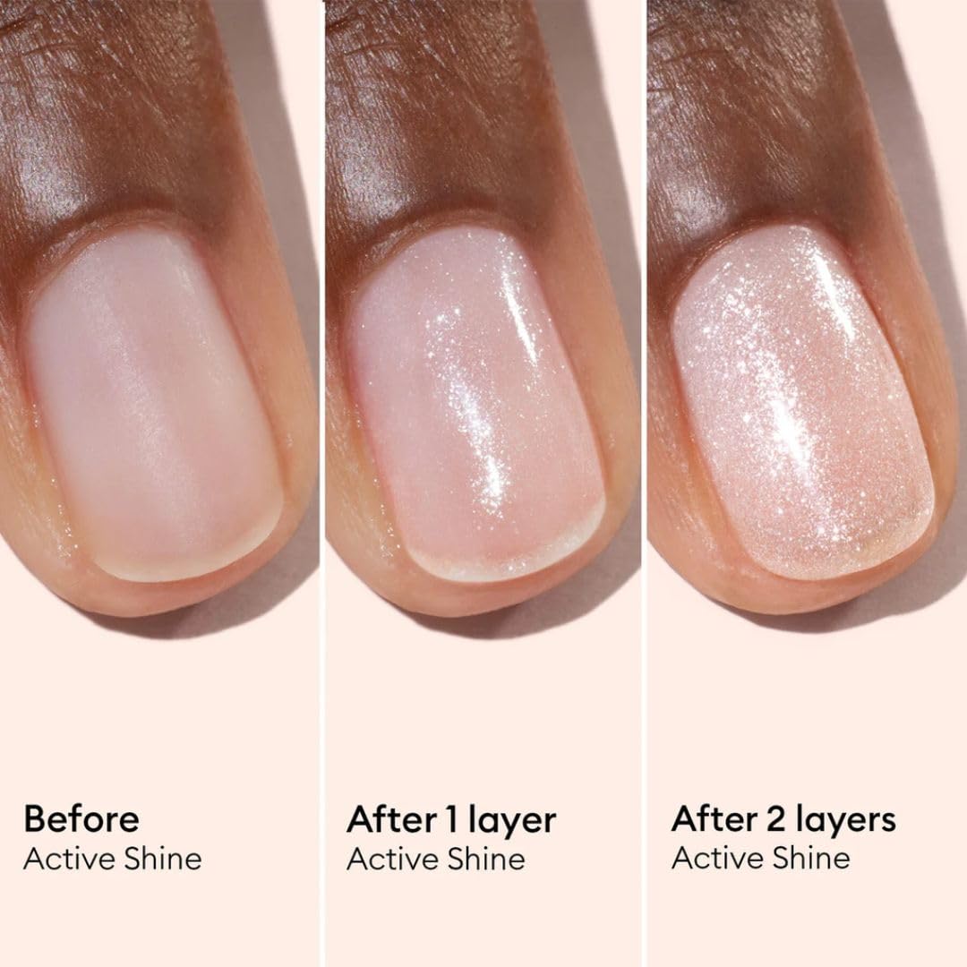 Manucurist Active Shine Nude vernis soin beige nacré