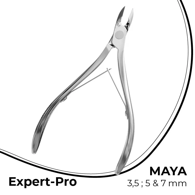 Elyamaje Maya Expert Pro coupe-cuticules inox 3 lames