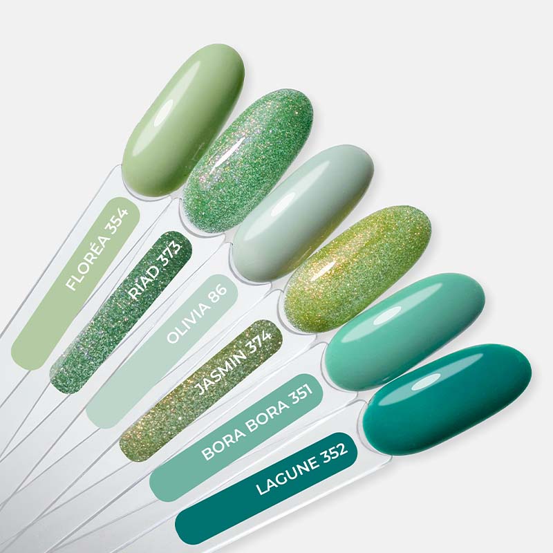 Elyamaje Coffret Emeraude vernis semi-permanents édition limitée