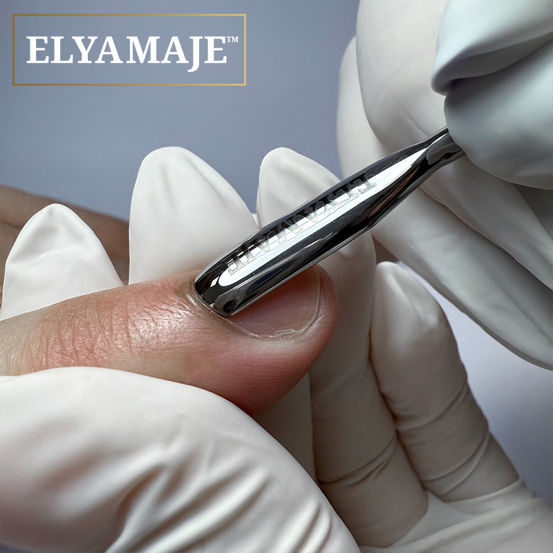Elyamaje Arielle Expert Pro pousse-cuticules 2-en-1 inox