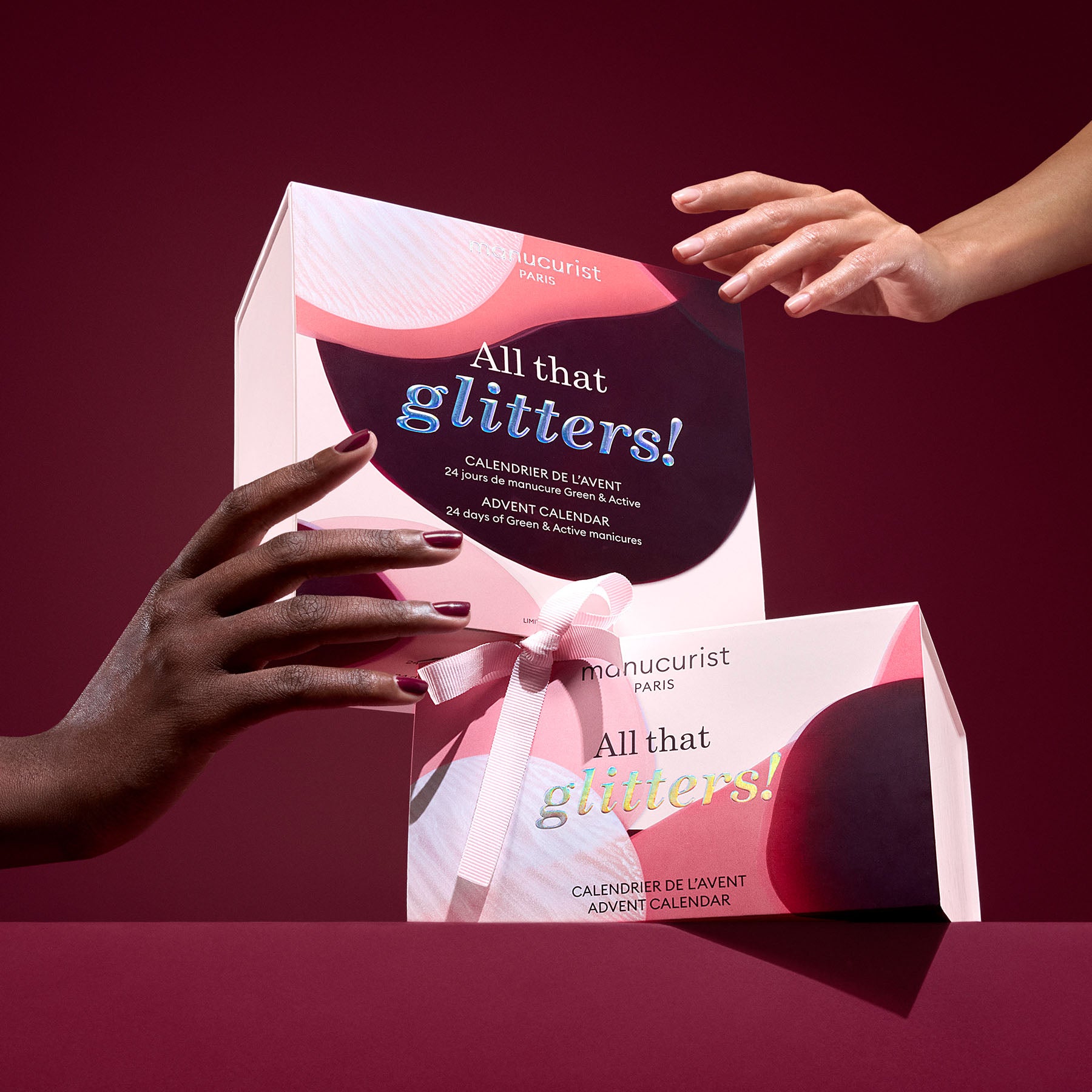 Manucurist All That Glitters calendrier avent 24 vernis pailleté