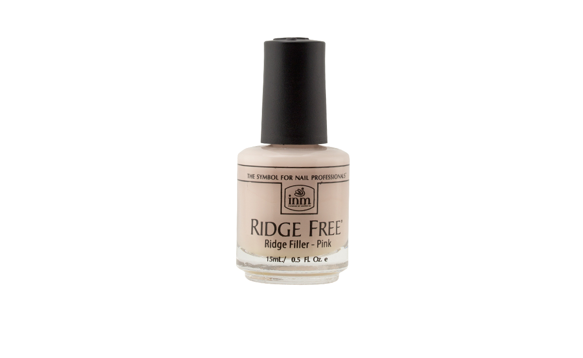 INM Ridge Free Pink base lissante 15 ml stries