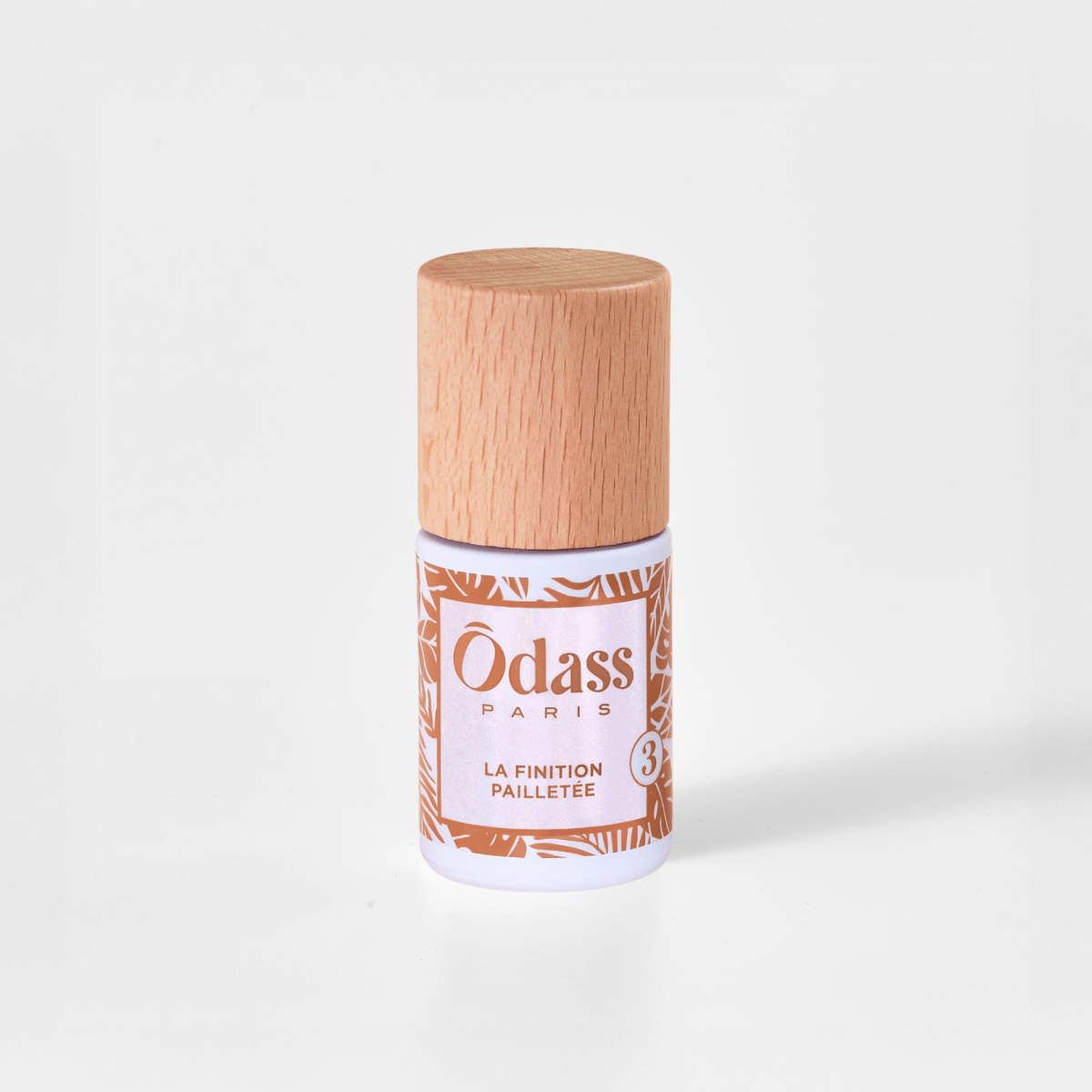 Ôdass Paris Duo Finition vernis semi-permanent transparent rosé 2x10ml