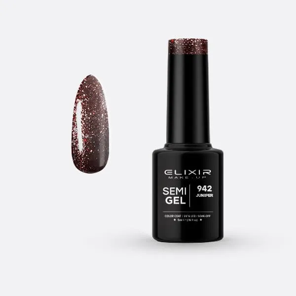 Élixir Semi Gel 942 vernis semi-permanent 5ml juniper