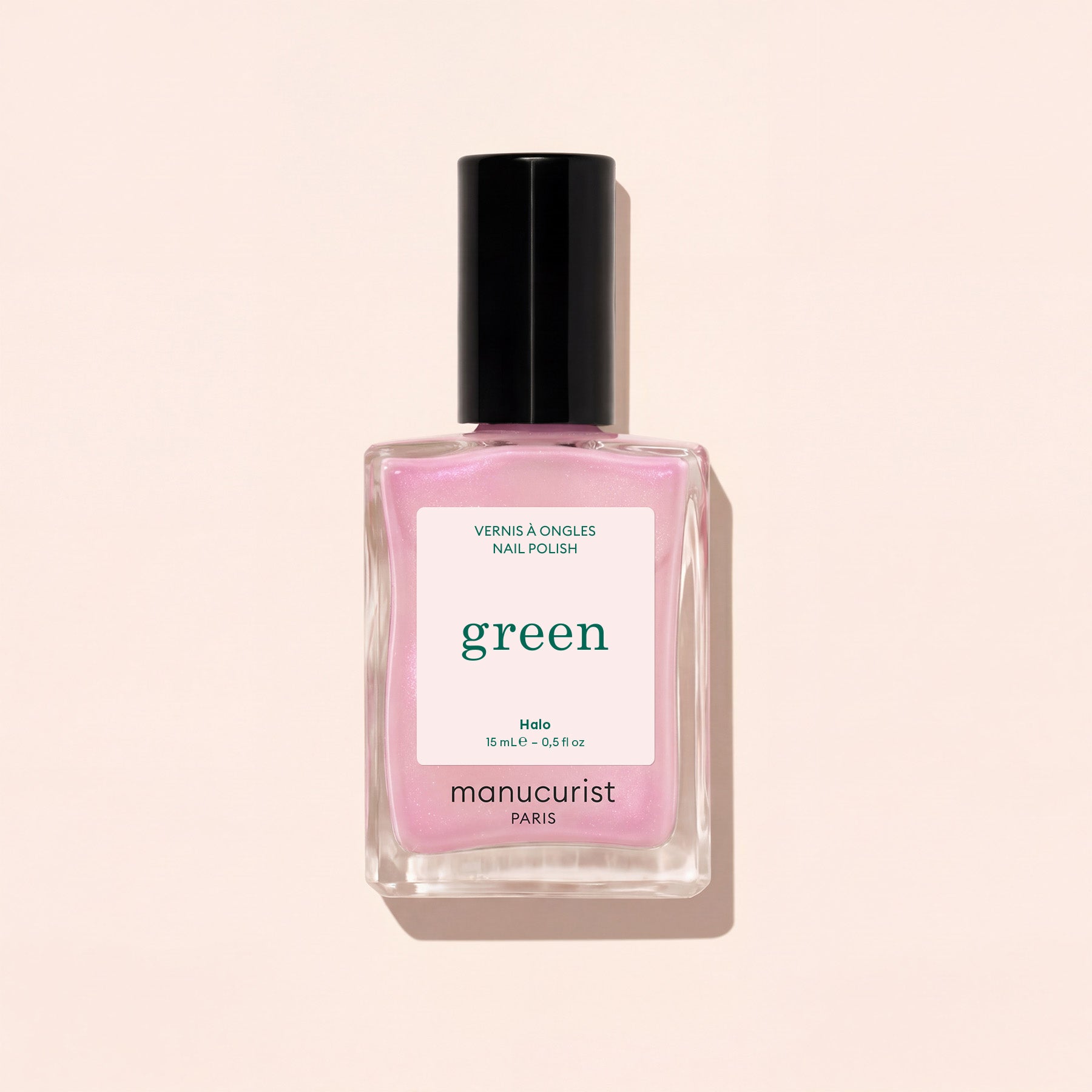 Manucurist Green Halo vernis mauve laiteux glacé