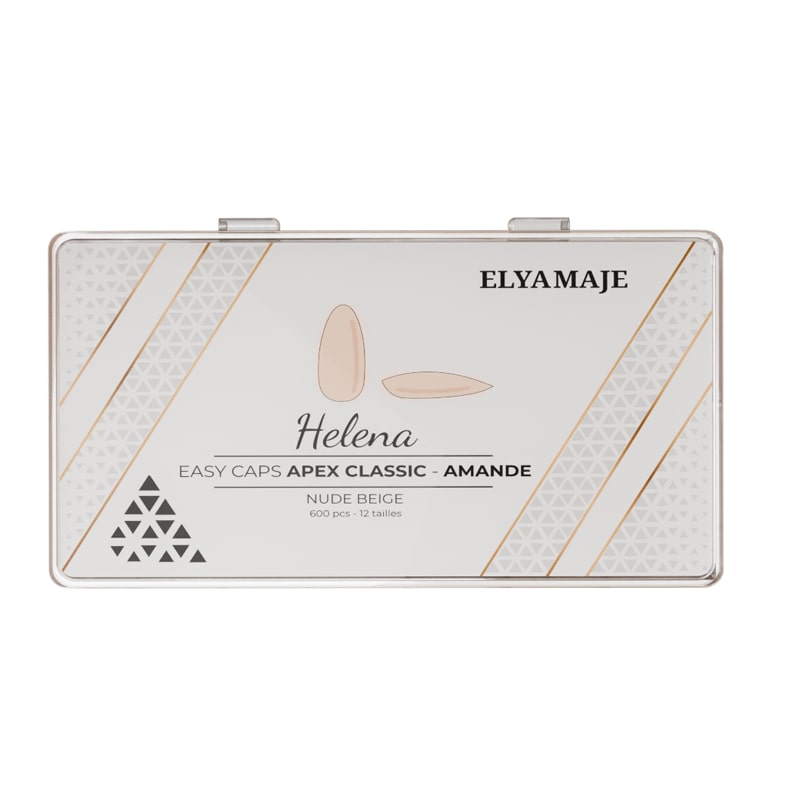 Elyamaje Apex Classic Helena capsules nude beige pose américaine