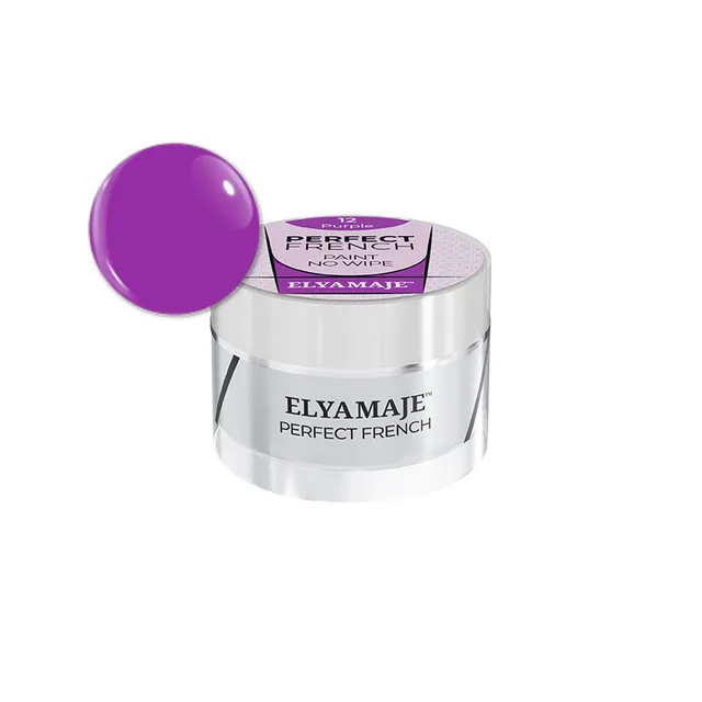 Elyamaje Perfect French 12 gel paint violet 5g lignes fines
