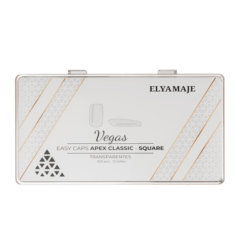 Elyamaje Apex Classic Vegas capsules transparentes longue tenue