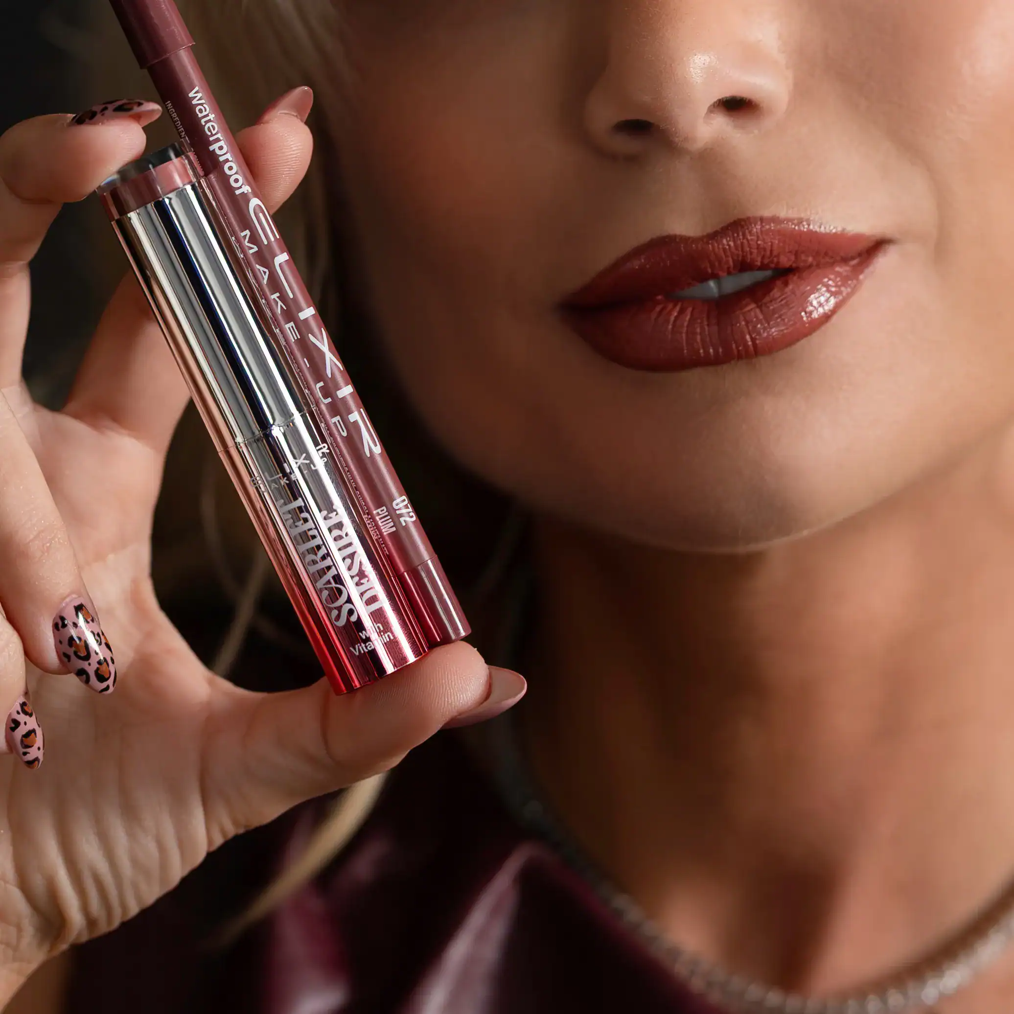 Élixir Scarlet Desire Parker coffret lèvres satin waterproof édition limitée