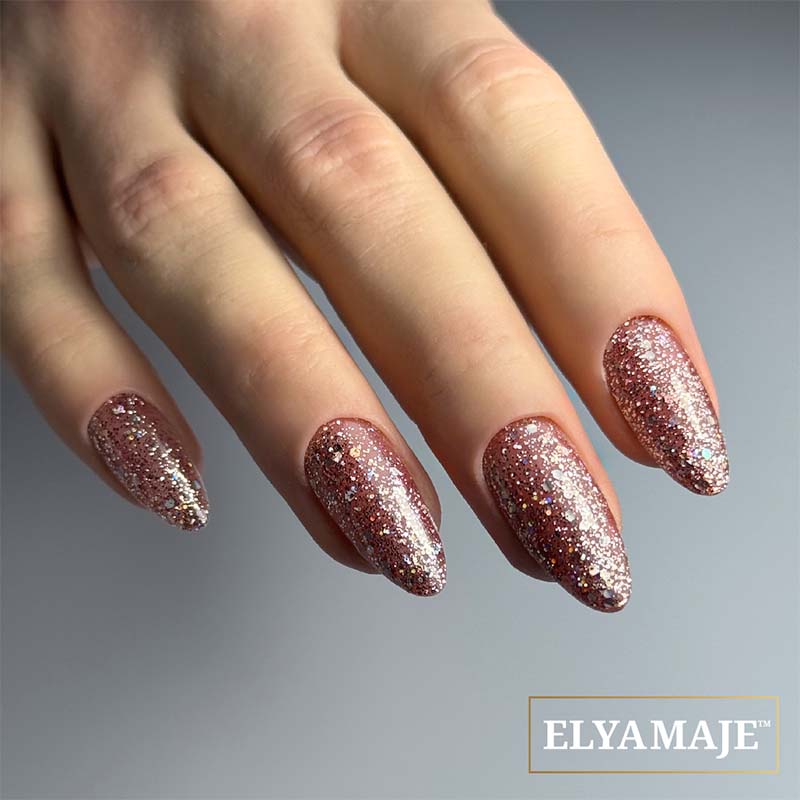 Elyamaje N°174 Nude Diamond vernis semi-permanent nude