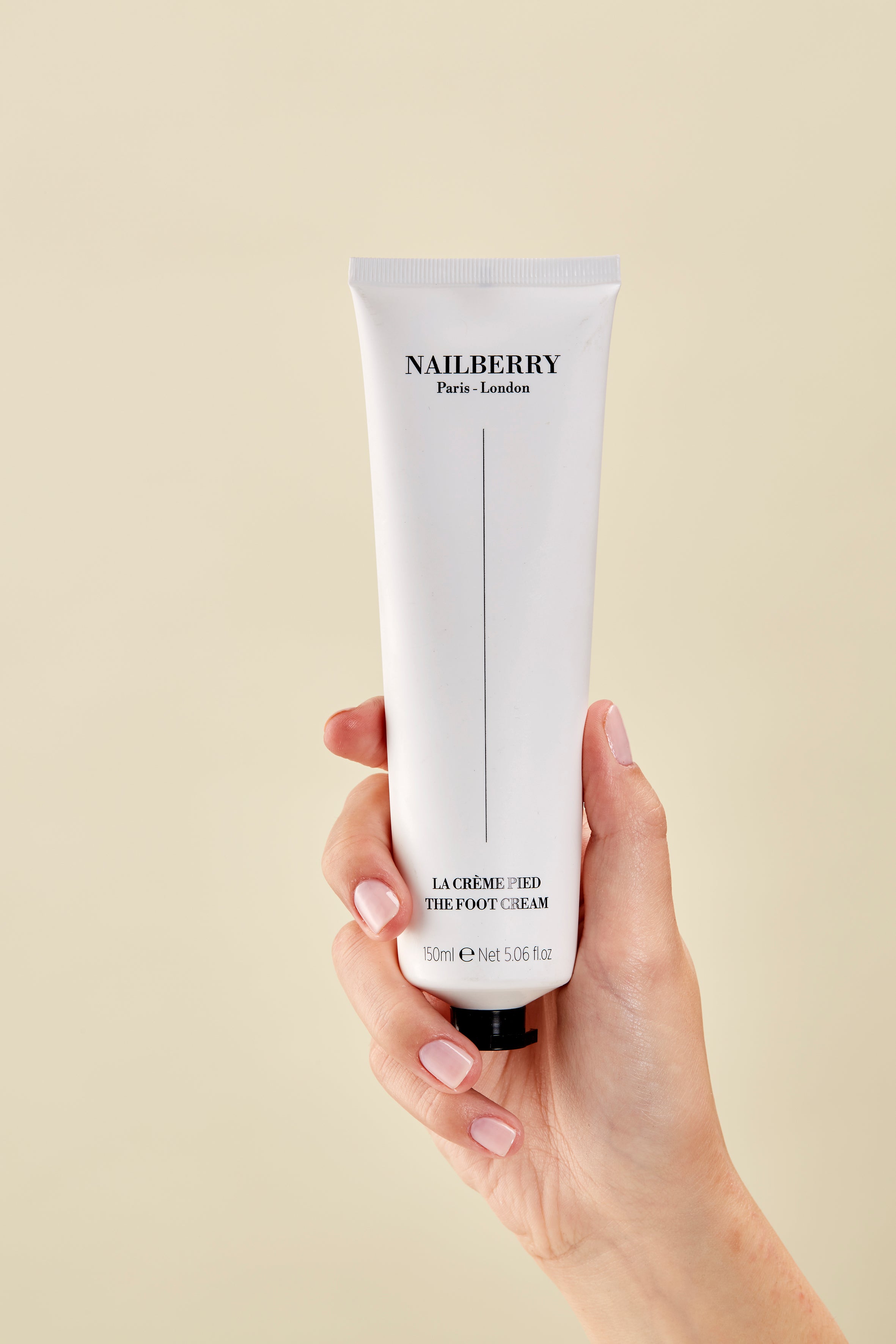 Nailberry Spa Line crème pieds 150 ml menthe hydratante